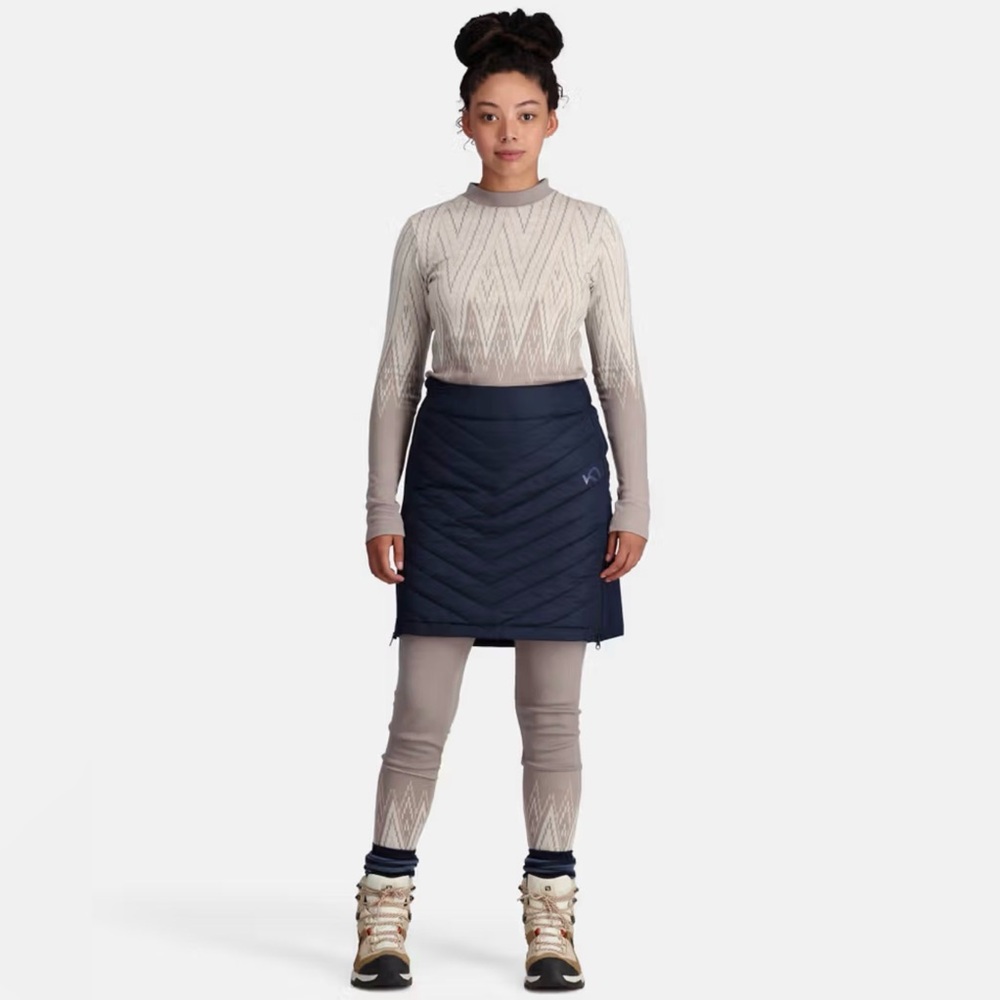 Kari Traa Winter Apres Ski Down Skirt Size L